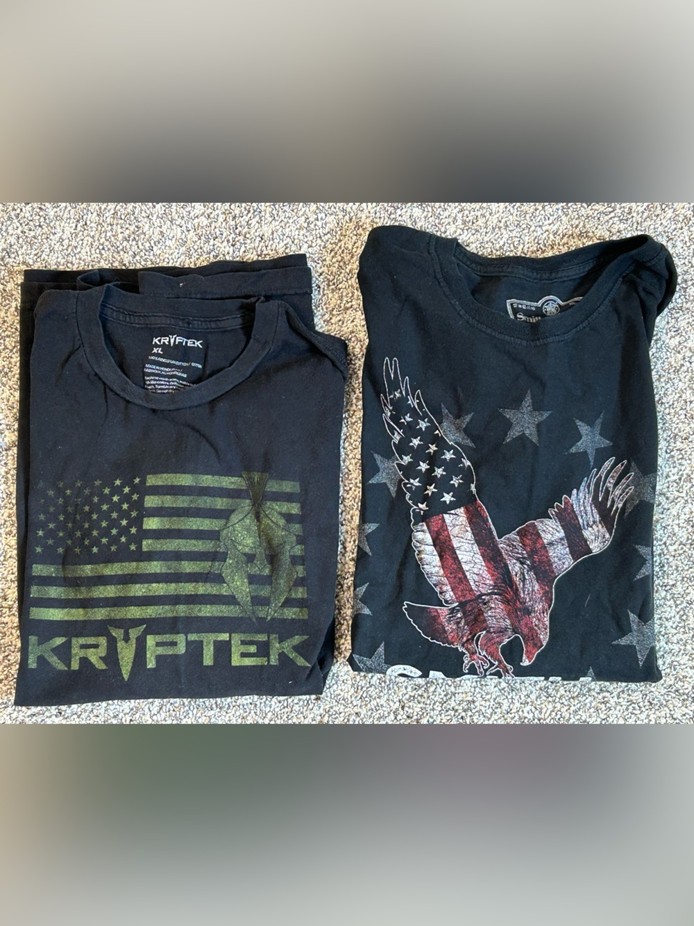 Lot of 2 Men’s Firearm Manufacturer Graphic Tees XL